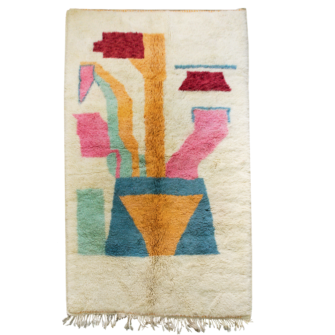 3 Headed Dragon Rug | Natural Wool Rug | Ima Rugs