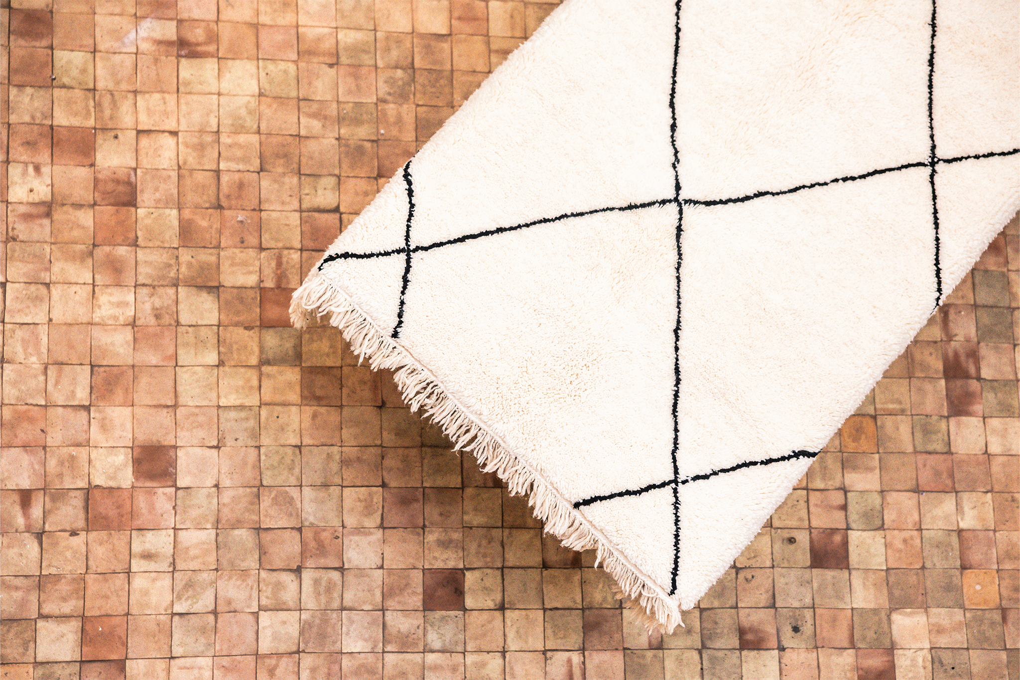 Classic Ready-Made Rug | Moroccan Ourain Rug | Ima Rugs