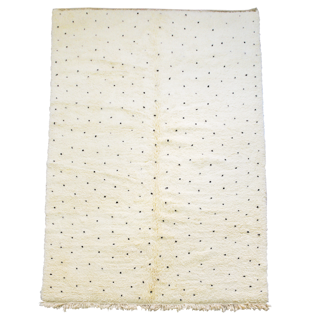 Black & White Dot Rug | Hand-woven Dot Rug | Ima Rugs