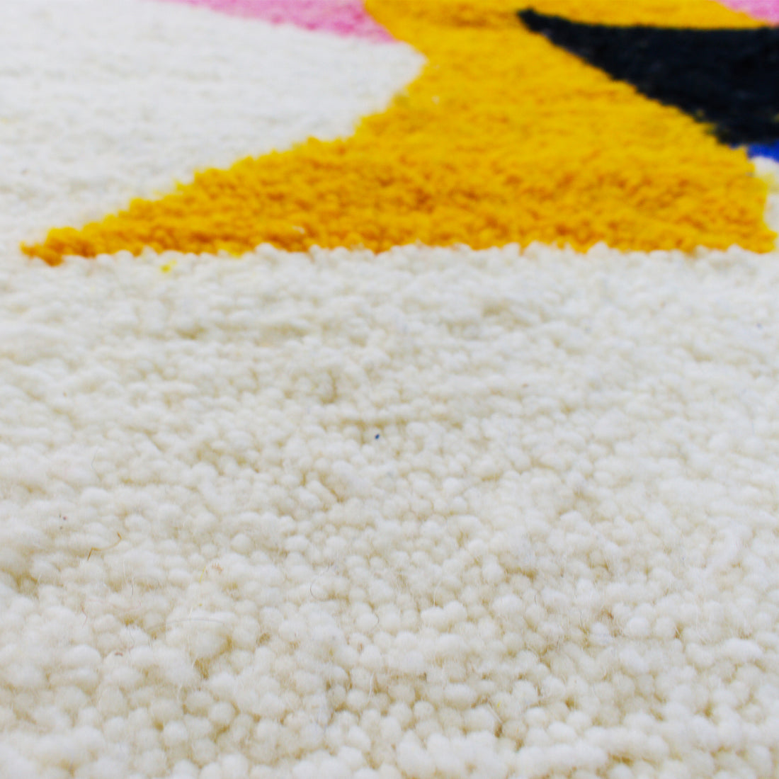 Handwoven Pastel Rug | Moroccan Person Rug | Ima Rugs