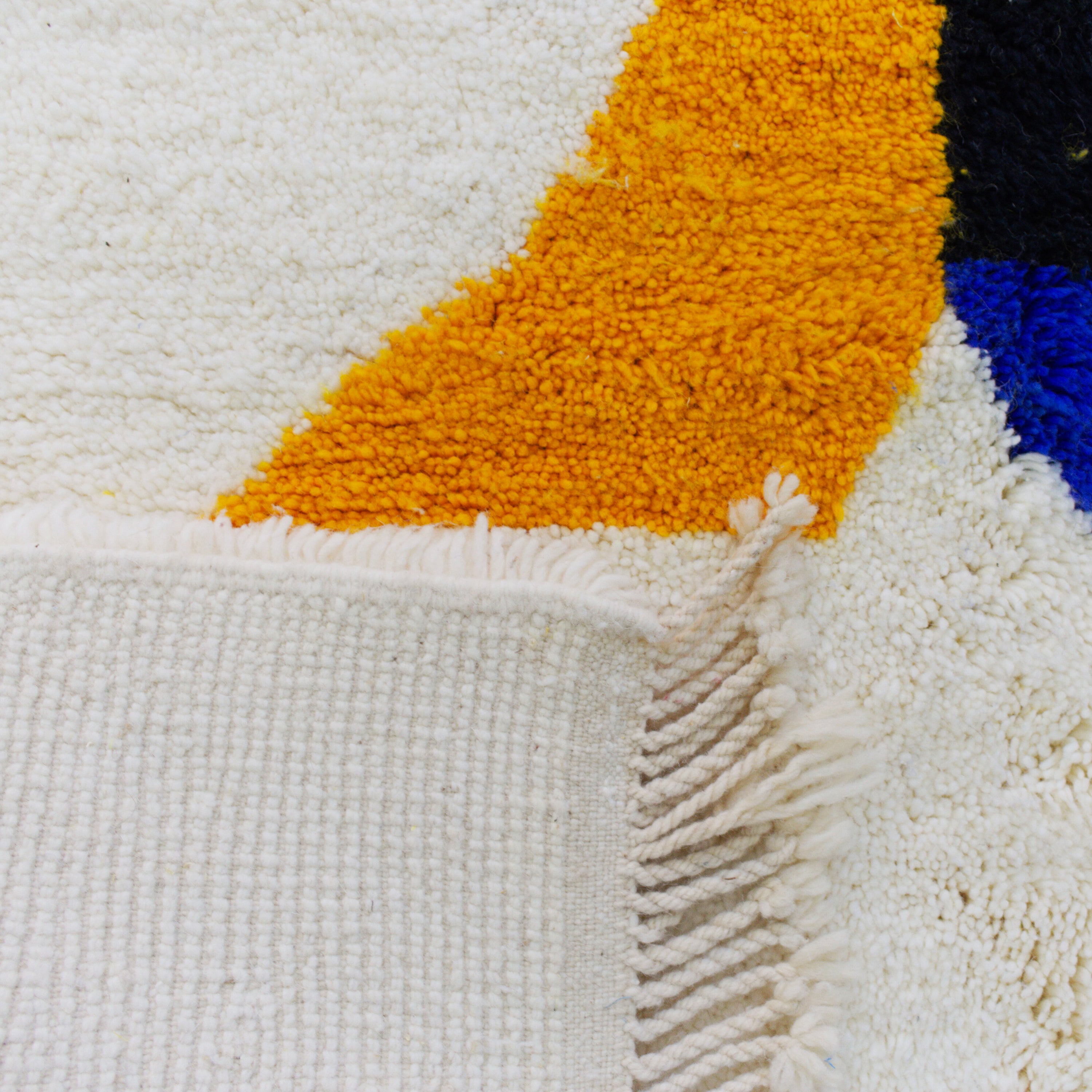 Handwoven Pastel Rug | Moroccan Person Rug | Ima Rugs