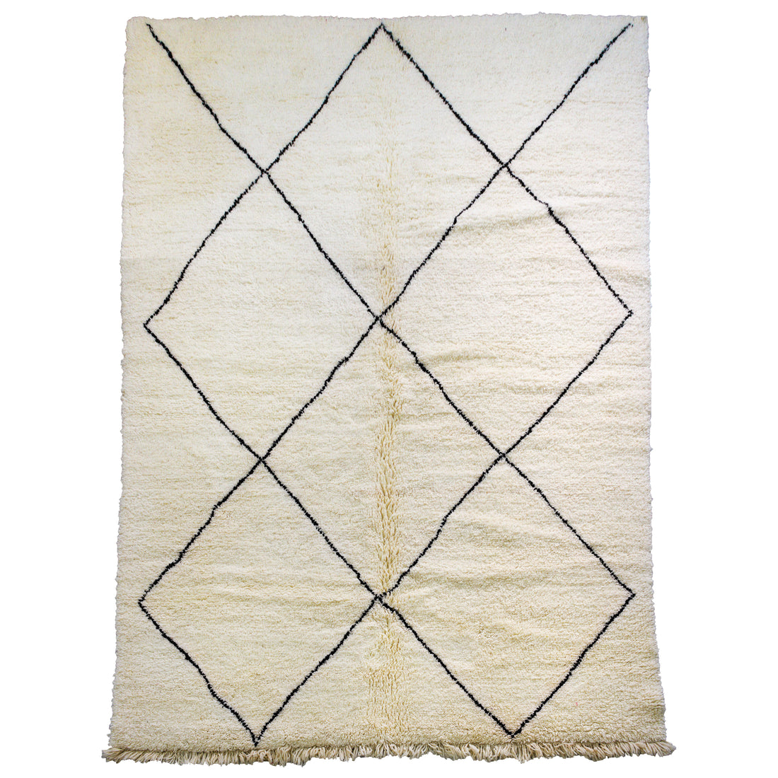 Black Beni Rug | Vertical Beni Rug | Ima Rugs