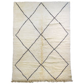 Black Beni Rug | Vertical Beni Rug | Ima Rugs