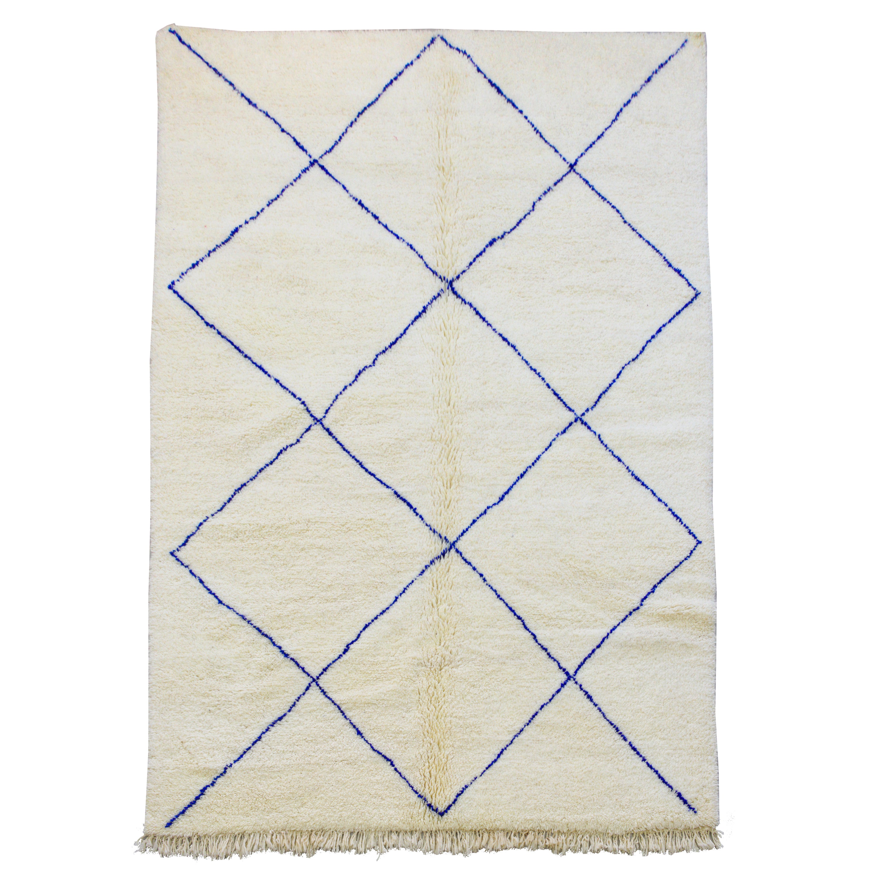 Beni Ourain Rug | Blue Beni Rug | Ima Rugs