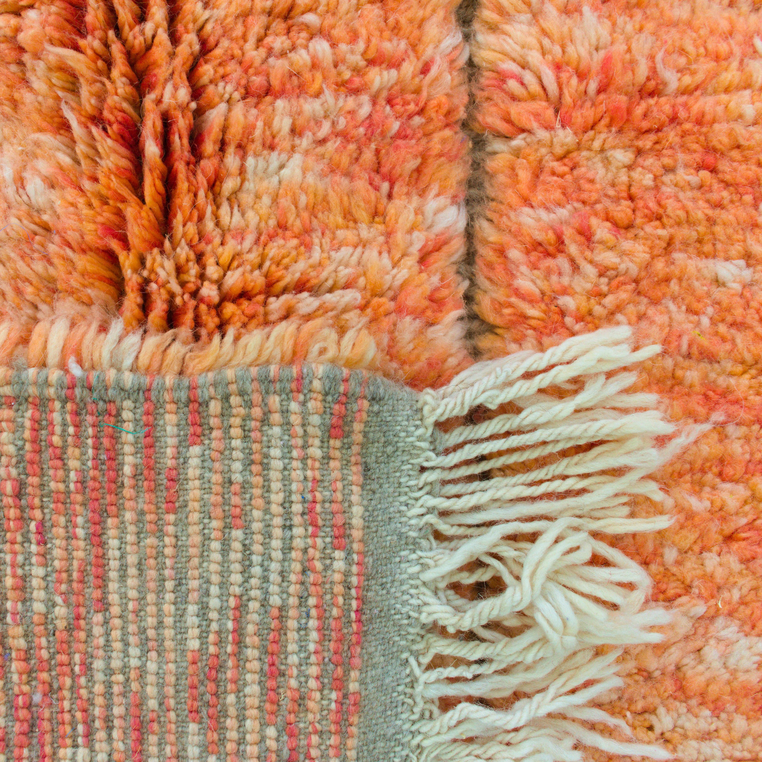 Salmon Windows Mat | Stylish Hardwood Floor Rug | Ima Rugs