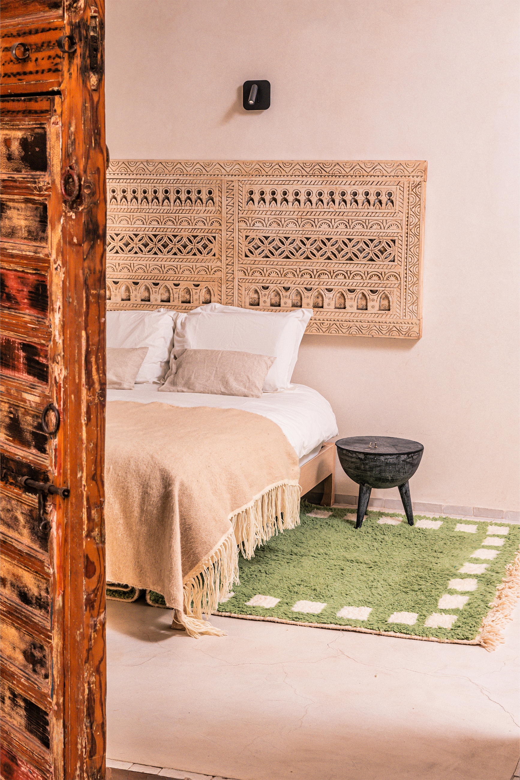 Framework Cozy Rug | Pistachio Wool Rug | Ima Rugs