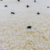 Classic Dot Ourain | Black & White Dot Rug | Ima Rugs