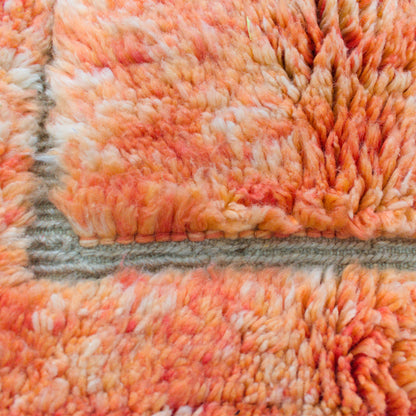 Salmon Windows Mat | Stylish Hardwood Floor Rug | Ima Rugs