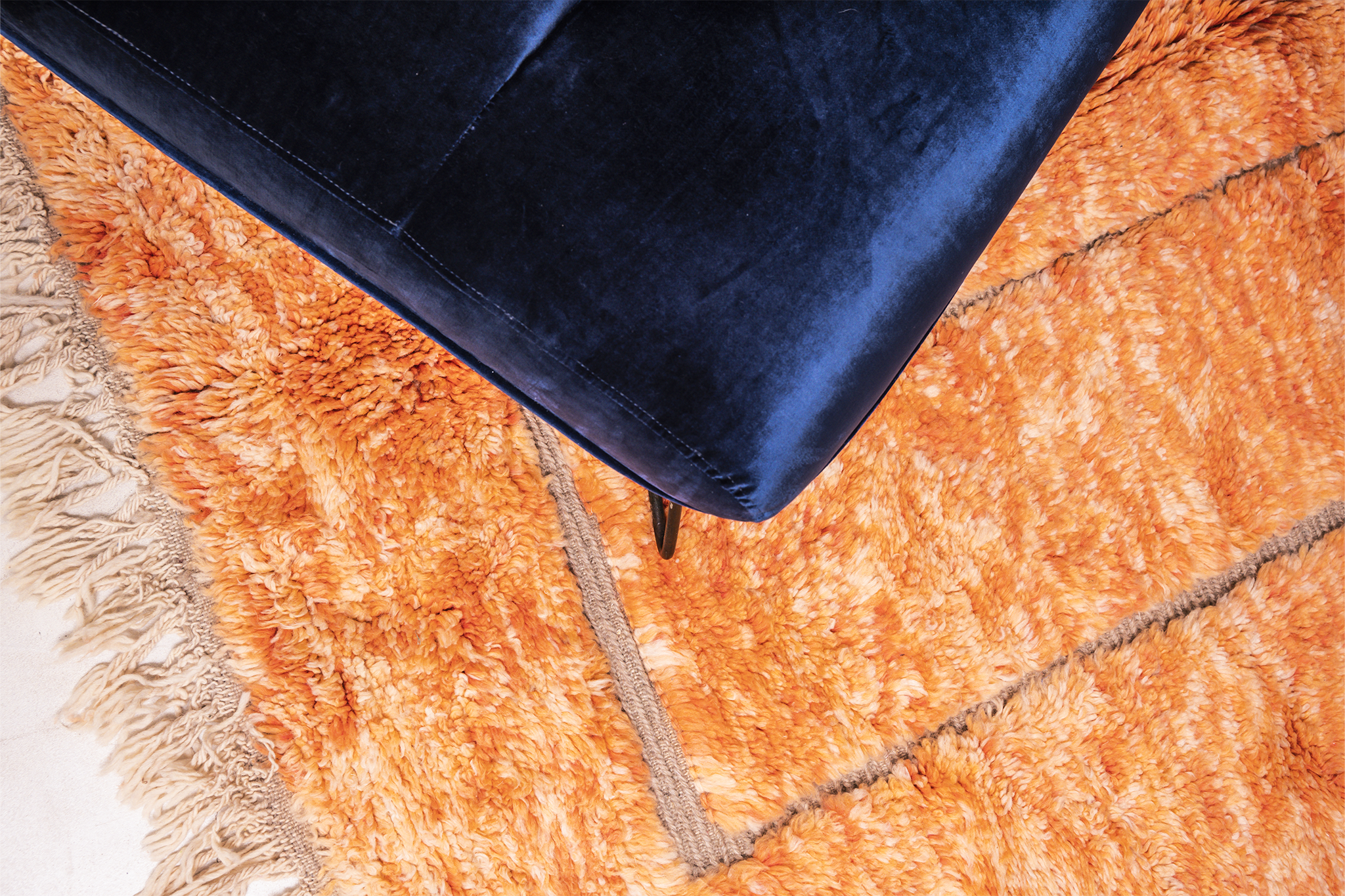 Salmon Windows Mat | Stylish Hardwood Floor Rug | Ima Rugs